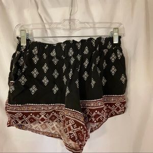 print shorts